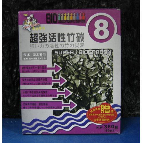 Pet's Family寵物家族 超強活性竹碳360g