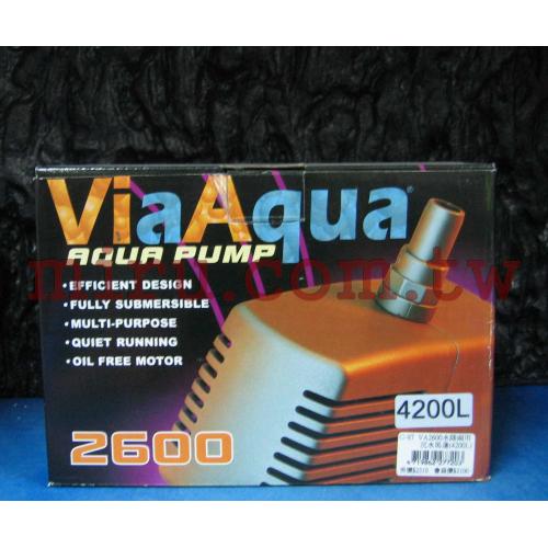 Via Aqua 進口水陸兩用沉水馬達(2600)4200L