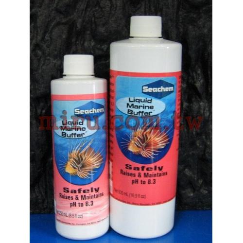美國原裝進口 西肯Seachem 海魚pH8.3鎖定劑(500ml)