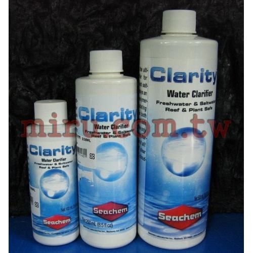 美國原裝進口 西肯Seachem Clarity 水質速清劑(100ml)