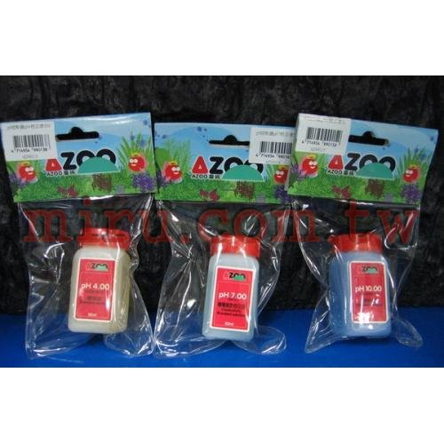 AZOO愛族 酸鹼值PH測試器校正液 50ml(PH4)