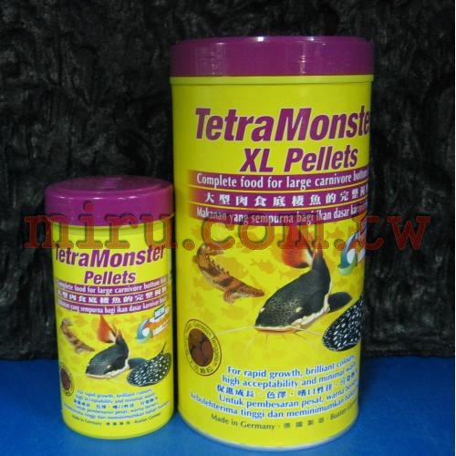 德國Tetra 大型肉食底棲魚的完整飼料(1L)