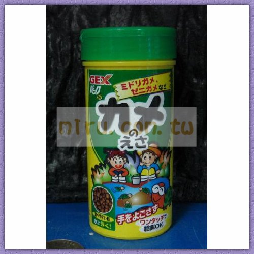 日本五味GEX 小學館烏龜飼料(70g)
