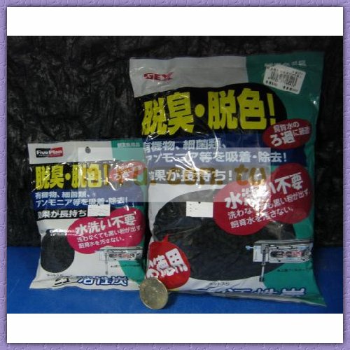 日本五味GEX 粗粒原碳(活性碳)80G*5