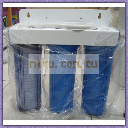 >高品質台製三胞胎過濾器(弱酸)(含濾棉、活性碳、特規樹脂)獨家把手設計(養水草短雕龍魚專用)