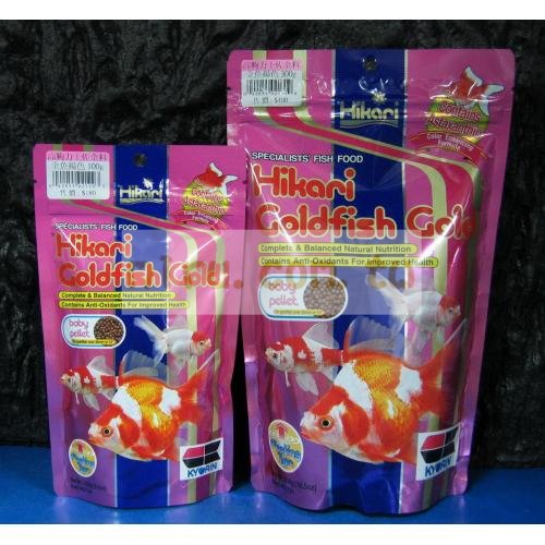 日本高夠力HIKARI Goldfish Gold 土佐金魚揚色飼料100g