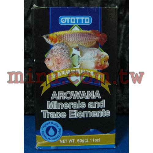 OTTO奧圖 龍魚專用礦物質與微量元素 60g