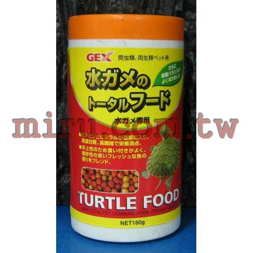 日本GEX五味烏龜營養滿點主食180g