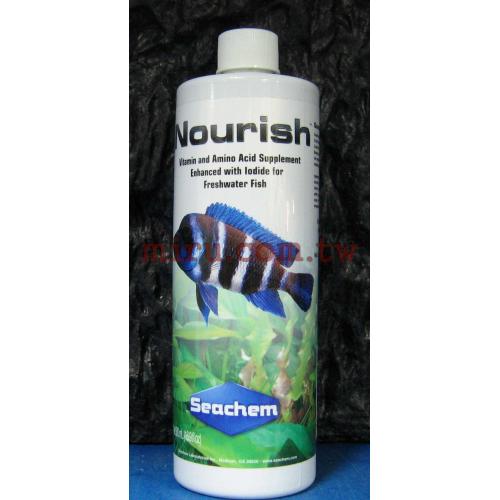 美國原裝進口 西肯Seachem Nourish  淡水魚免疫維他命500ml
