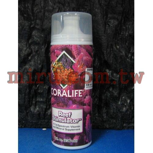 美國Coralife 珊瑚軟體成長激素8oz.(236ml)