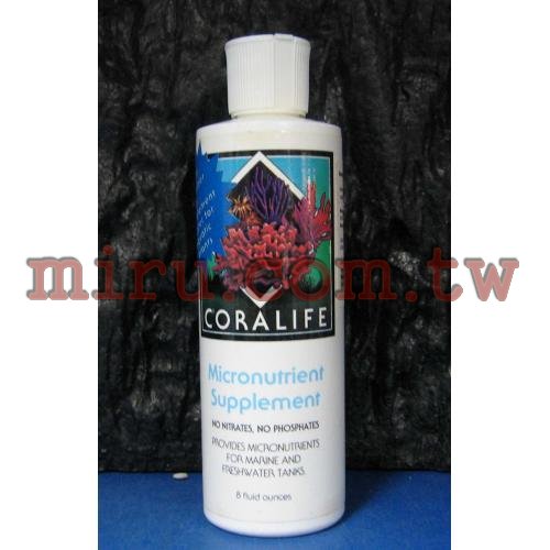 美國Coralife 大海藻微小滋養物8oz.(236ml)