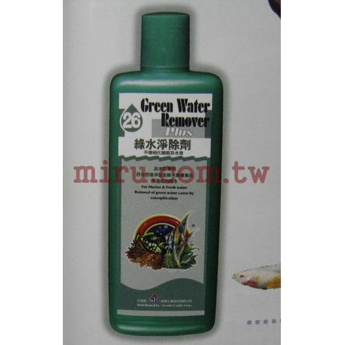 樂樂魚FishLive 除綠水劑26號500ml(經濟型)
