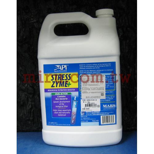 美國魚博士API 高效活性硝化益菌(STRESS ZYME)(3.78L)