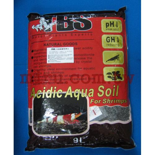翠湖TBS 水晶蝦專用酸性黑土(粗) 9L