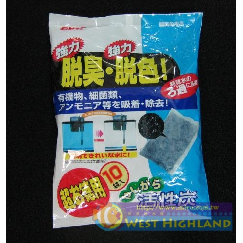 日本五味GEX 粗粒原碳(活性碳)80G*10