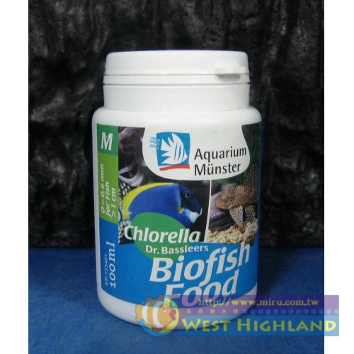 德國MUNSTER默斯特 藍綠藻飼料(chlorlla)M 100ml
