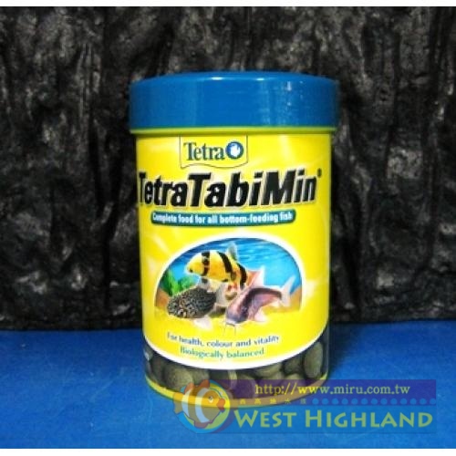 德國Tetra 鼠魚專用飼料360tab