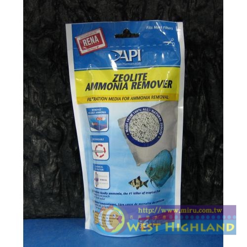 美國魚博士API 阿摩尼亞速除濾材(AMMO-CHIPS)(310g)