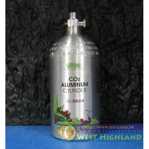 ISTA伊士達 CO2高壓鋁瓶. 1.6L. TUV安全認證