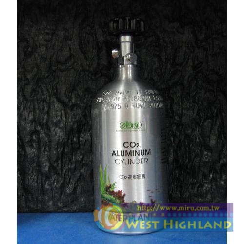 ISTA伊士達 CO2高壓鋁瓶. 1.6L側開頭. TUV安全認證