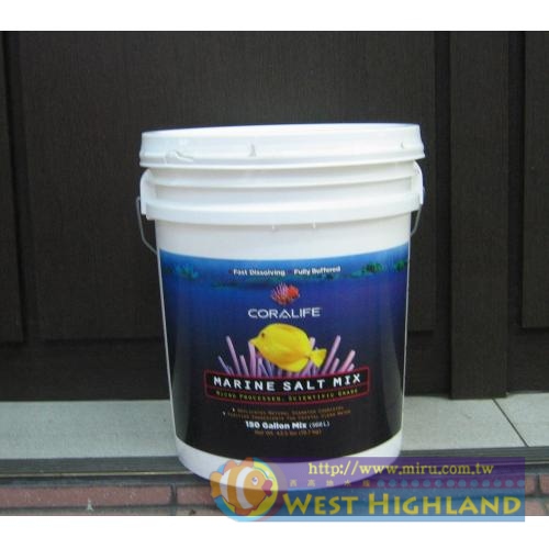 美國Coralife 海鹽(海水素)海水鹽(約20kg) 