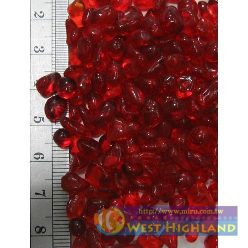亮彩琉璃砂 水晶砂(多種顏色)1000g裝-燦紅