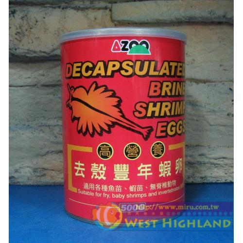 AZOO 高營養去殼豐年蝦卵500g