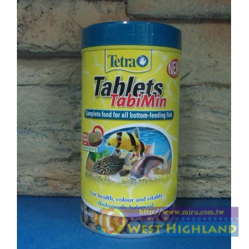 德國Tetra 鼠魚雙色錠狀飼料1040Tab