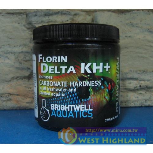 美國BWA Florin Delta KH+碳酸鹽硬度KH提升劑(粉劑)250g(淡水、水草缸用)