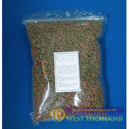 台灣絕色 雙色陸龜飼料 大型陸龜飼料