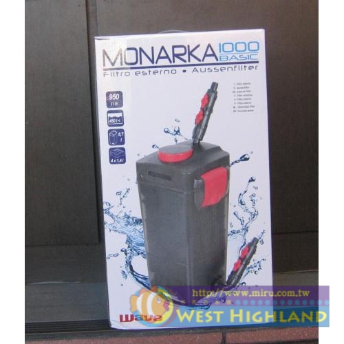 義大利 Wave桶式過濾器 圓桶-M1000 (附原廠優質濾材)