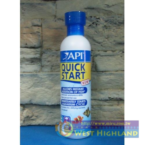 美國魚博士API 生態硝化系統快速啟動劑Quick Start237ml