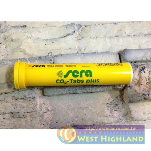 德國Sera喜瑞 CO2二氧化碳濃縮錠 CO2錠 20錠