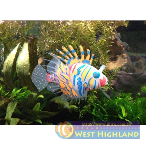 人造螢光獅子魚