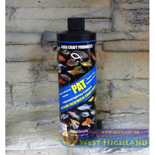 美國ACP 二次元專業淡水魚體保護膜+水質穩定劑 16oz 