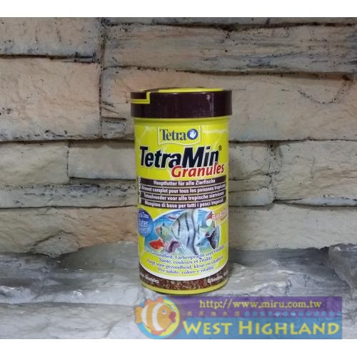 德國Tetra熱帶魚彩色顆粒飼料 250ml