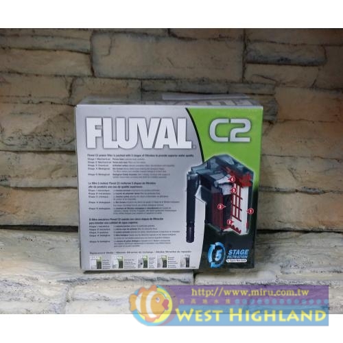 HAGEN赫根 FLUVAL C2生化外掛過濾器 75~190L※5階段過濾系統 