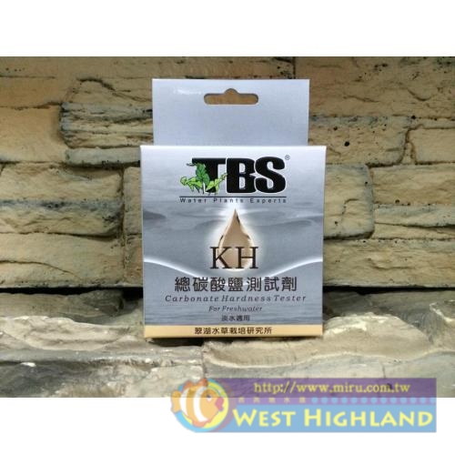 TBS翠湖 水質測試劑 碳酸鹽硬度 總碳酸鹽測試劑(KH)