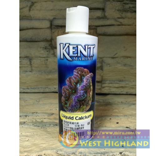美國KENT MARINE 強效鈣質補充液(鈣水) 8oz