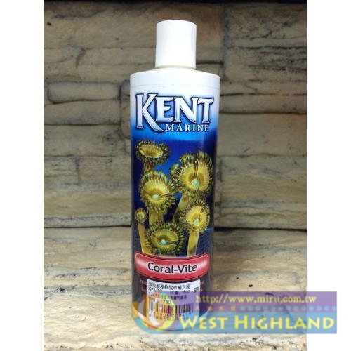 美國KENT MARINE 強效珊瑚維他命補充液 16oz