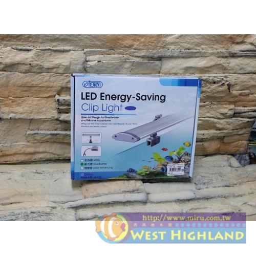 台灣ISTA伊士達 高效能省電LED夾燈(30cm)全白-最新款