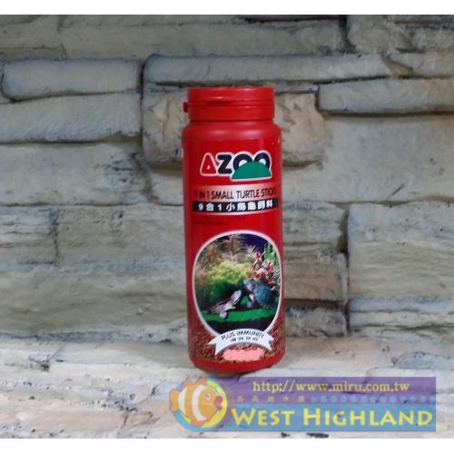 AZOO 9合1小烏龜飼料 120ml