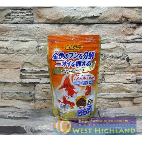 日本五味GEX 金魚元氣健康顆粒飼料(80g)善玉菌8