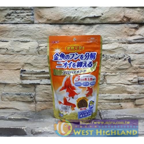 日本五味GEX 金魚元氣健康顆粒飼料(80g)善玉菌8