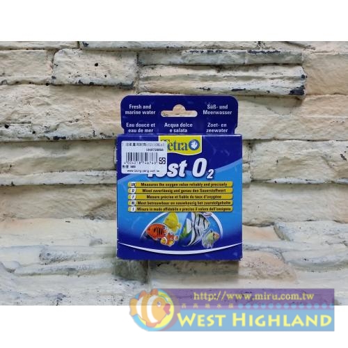 德國Tetra O2溶氧量測試劑 10ml*3