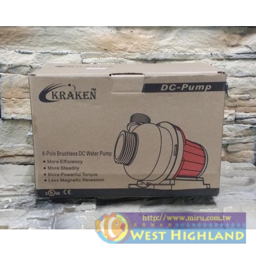 宗洋公司代理 KRAKEN 8極電機直流無刷海陸DC變頻馬達 DC-10000型 可調速