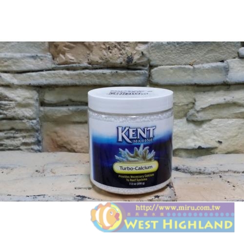 KENT MARINE 強效軟體鈣質補充劑(Turbo Calcium)鈣質補充劑(粉狀)(200g)