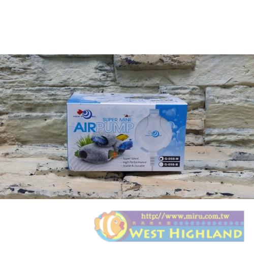 AW 水世界 AQUA WORLD超迷你空氣馬達 空氣幫浦 超靜音