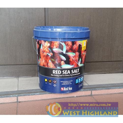 以色列Red Sea 紅海增色鹽22kg(桶)