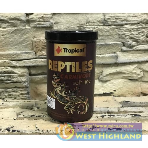 Tropical德比克  REPTILES CARNIVORE高營養烏龜肉食飼料 兩棲爬蟲飼料250ml